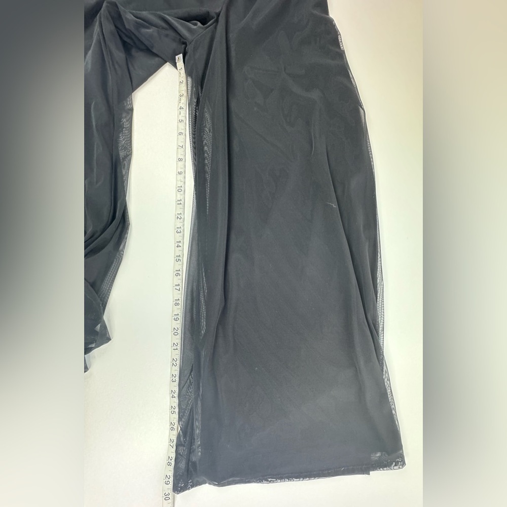 NWT Tadashi Shoji Seaton Chiffon Wide Leg Pull On Panel Pants Womens 3X - Picture 7 of 11